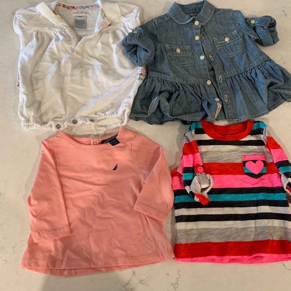 Baby Girl - Romper and Shirts